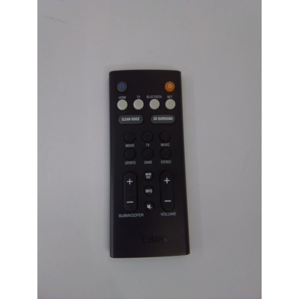 Yamaha VCQ9130 OEM Soundbar Remote Control 3D Surround HDMI Bluetooth Tested